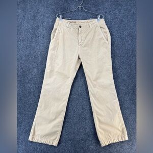 Tre Vero Tan Men’s Chino Pants Size 32X29* Preppy Business Casual Straight Leg